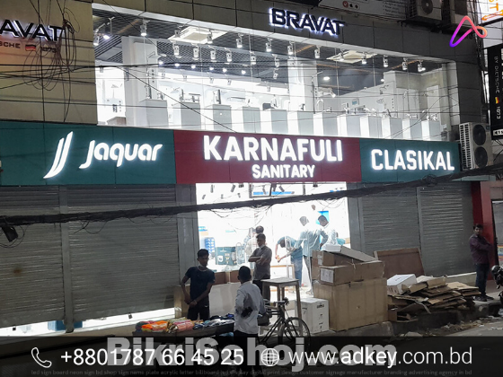 LED Sign & Acrylic Letter Shop Sign in Bangladesh